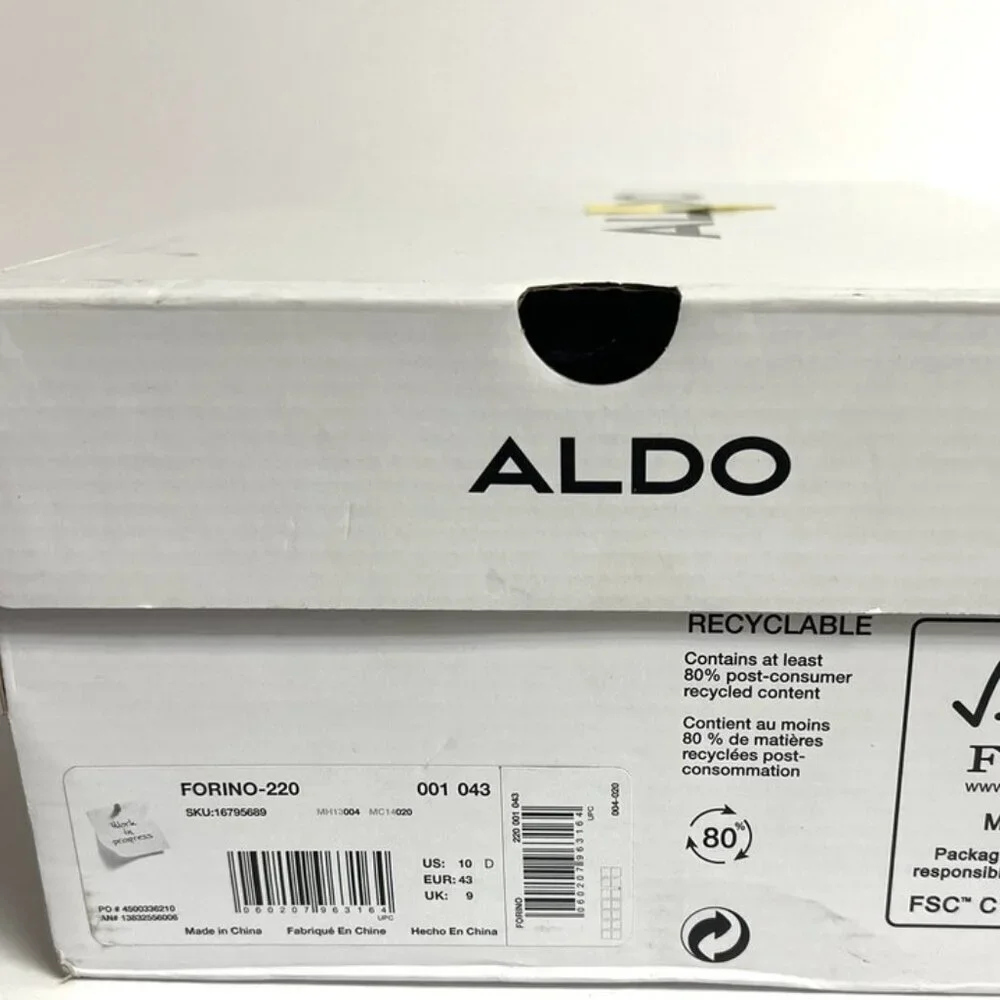Aldo Men’s Forino Brown Slip-On Loafers, Size 10M